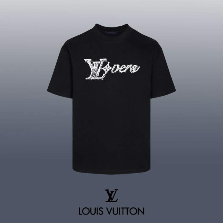 Picture of Louis Vuitton T Shirts Short _SKULVXS-Lsxtx077070